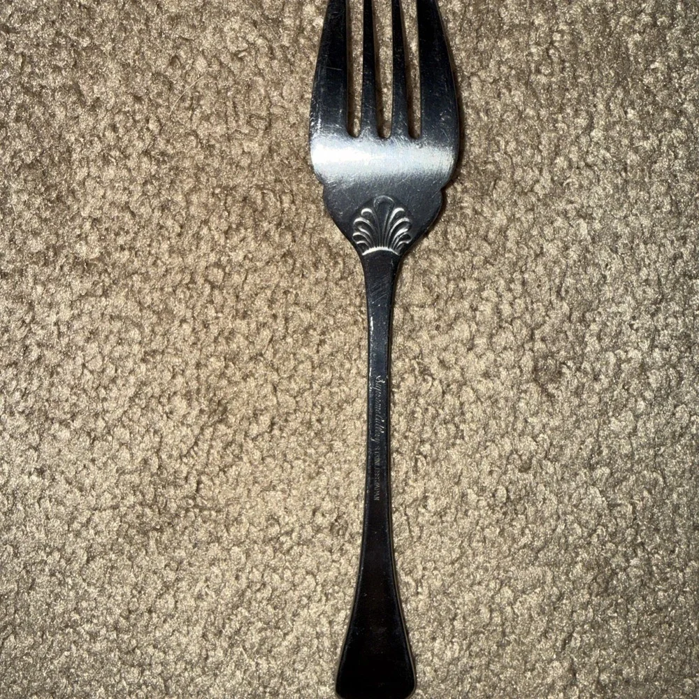 Supreme Cutlery Abbey Shell Cold Meat Fork
